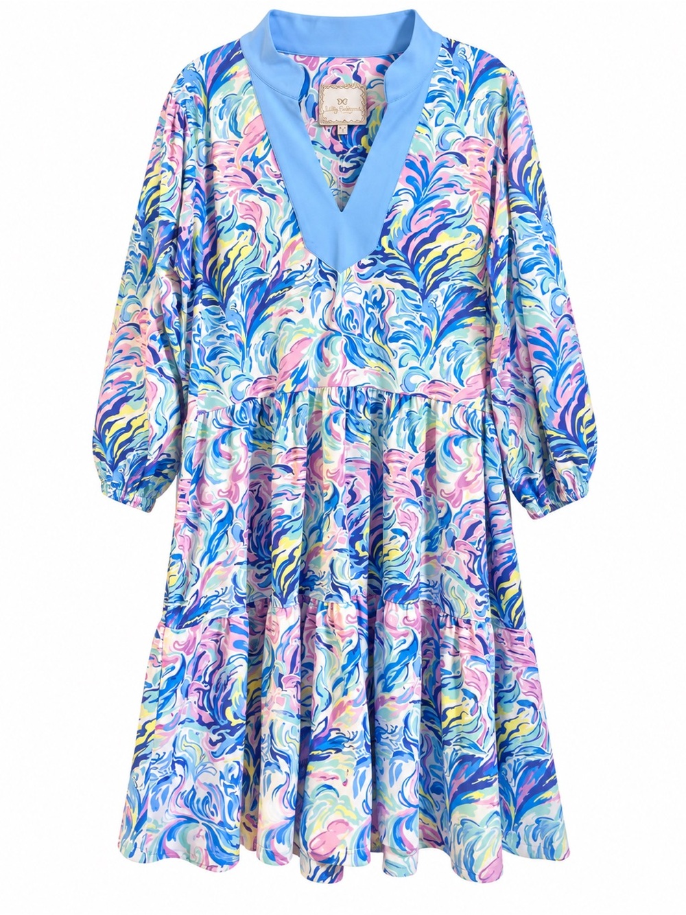 Simply Southern Collection Colorful Tiered Dress – XL – New With Tags